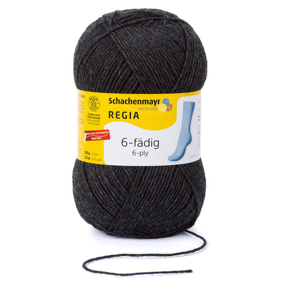 REGIA：レギア 6本撚りソックヤーン ユニ／単色 150g