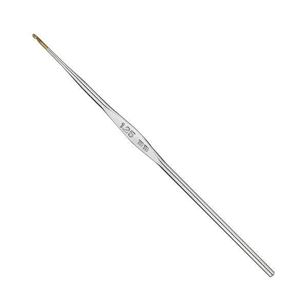 addi かぎ針 極細スチール製 13cm - なないろ毛糸