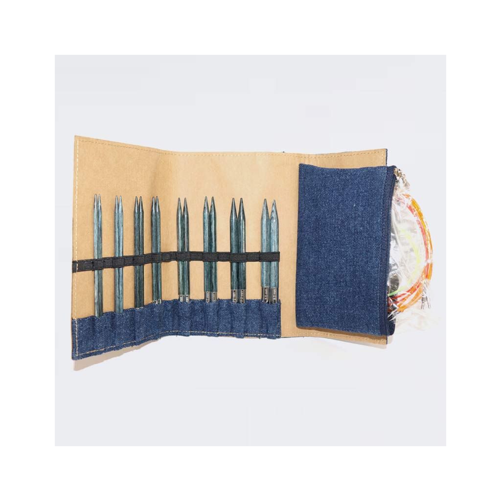 Knit Pro：ニットプロ 付け替え輪針 インディゴウッド スペシャルコレクターズエディション【限定生産品】