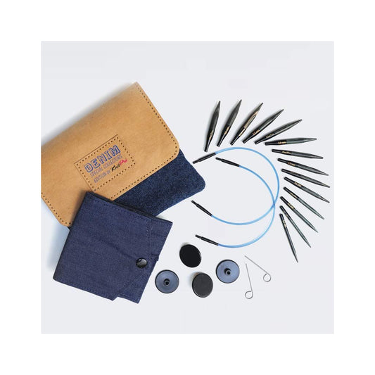 Knit Pro：ニットプロ 付け替え輪針 インディゴウッド【ミニ】スペシャルコレクターズエディション【限定生産品】
